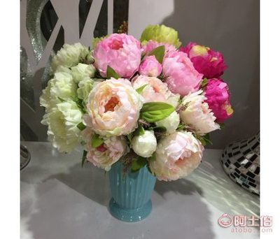 天津欣雅花藝 仿真花卉領域的專業制造商與批發商，專注芍藥牡丹一件代發